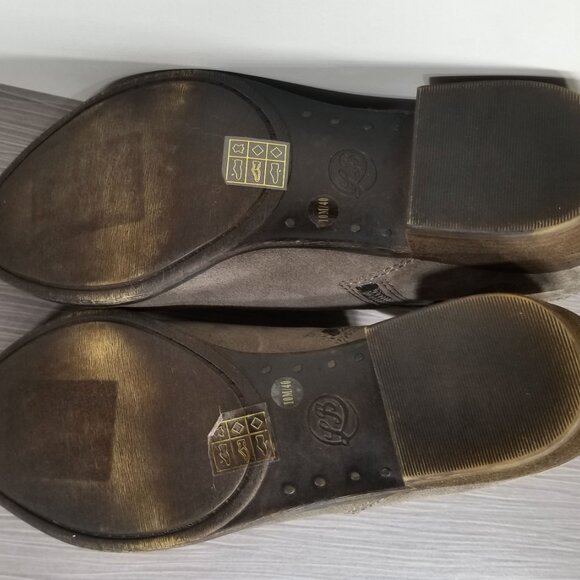 Lucky Brand Bartalino Bootie, Taupe Suede, Womens Size 10 M / 40 - Picture 11 of 12